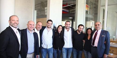 CEO and co-Founder of Cleartag, Tarek Dajani, other managing partners and team of the agency. © Cleartag.