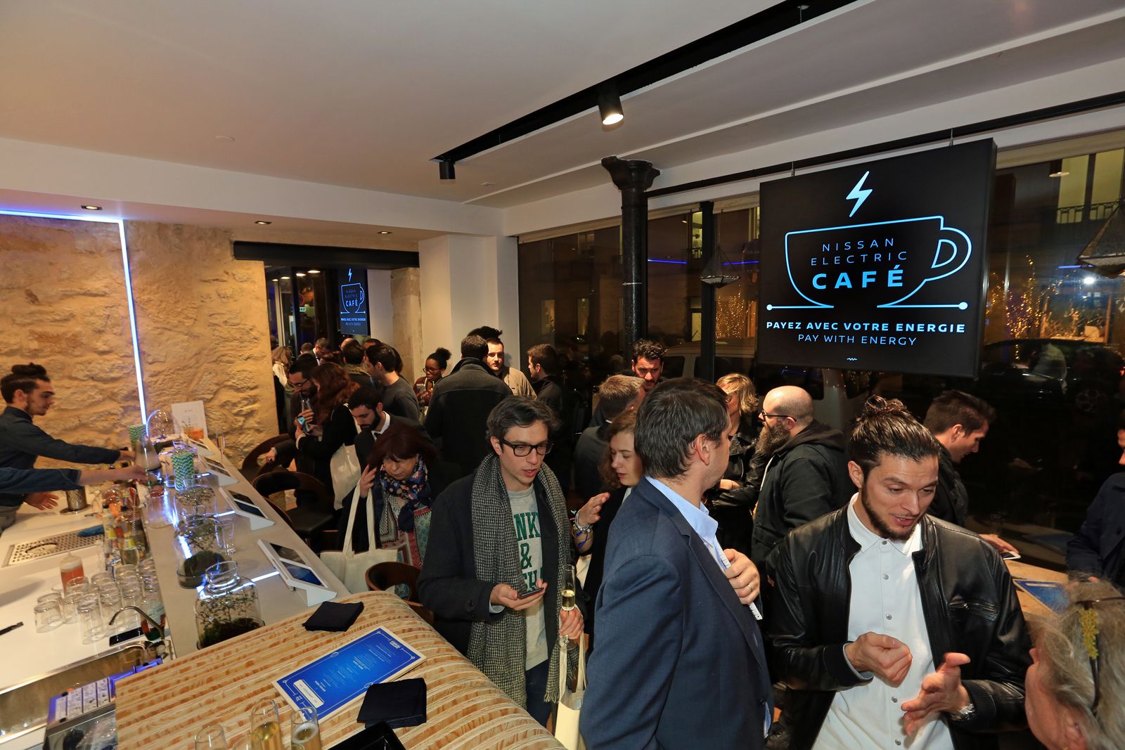 Nissan Energy Café. © Nissan.
