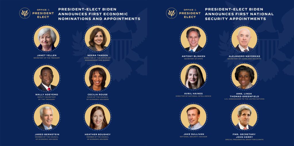 Joe Biden_Kamala Harris_nobramientos economia_seguridad_Elecciones EEUU