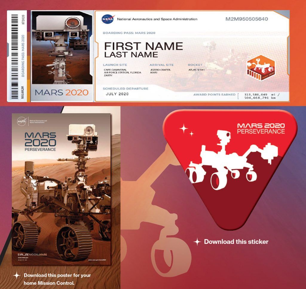 Perseverance_landing to mars_promotional pacage