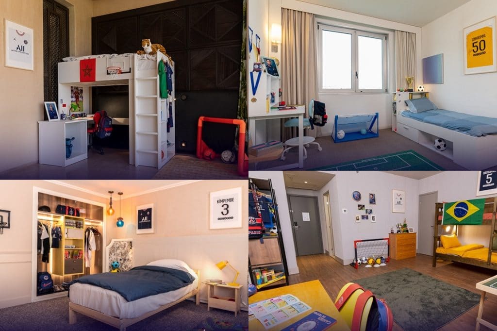 Accor habitaciones de los sueños_Achraf Hakimi_Gianluigi Donnarumma_Presnel Kimpembe_Marquinhos