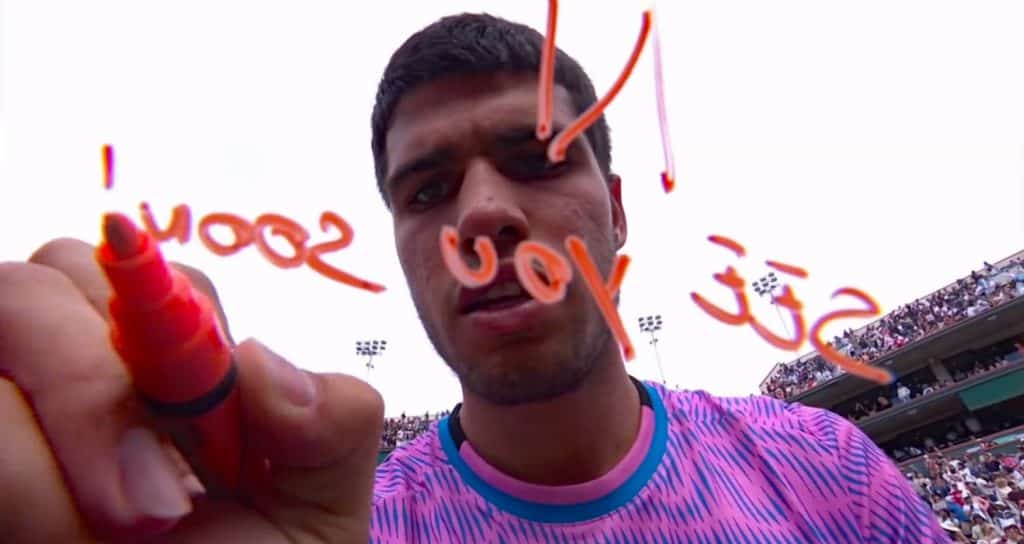 Cannes Lions 2024_Alcaraz Signs_David madrid para Netflix