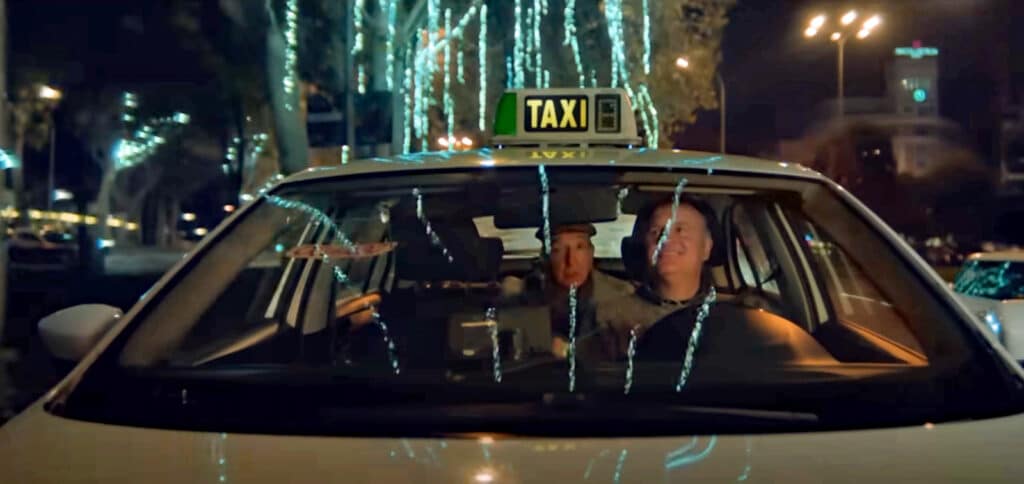 TAXI SRA RUSHMORE ATLETICO MADRID NAVIDAD 2023
