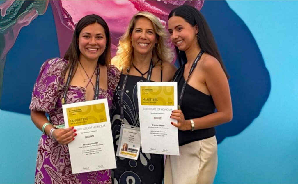Nahomi Vargas Brand manager Kraft Heinz Spain y Bruna Roca Junior brand Manager Kraft heinz Spain_Bronce Youn Marketers Cannes Lions 20025 1