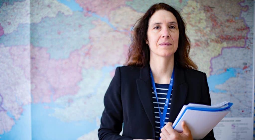 Matilda Bogner_Head UNHRC monitoring mission in Ukraine_UNHRC photo