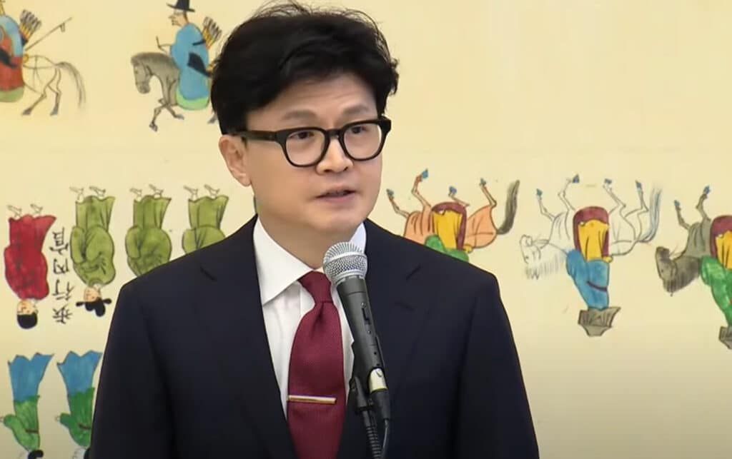 Han Dong-leader of PPP South Korea and former Minister of Justice