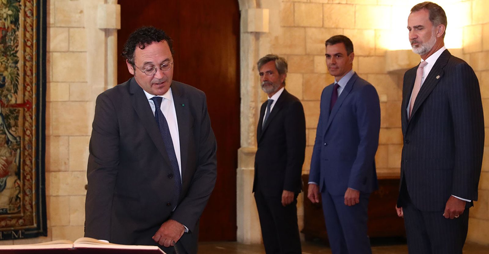 Alvaro Garcia ortiz jura el cargo de Fiscal General del Estado