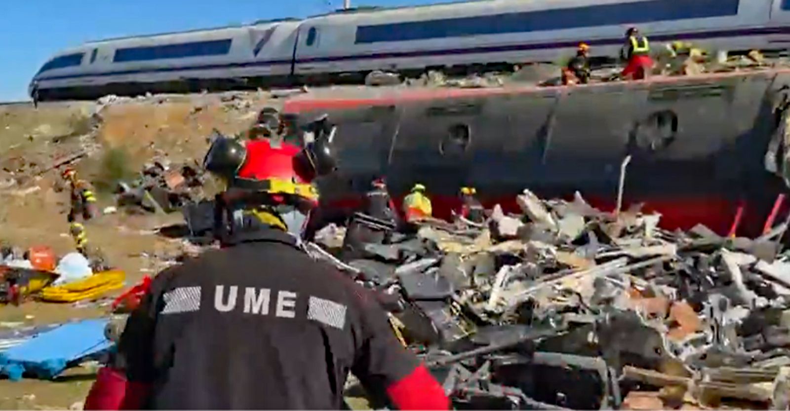 Portada accidente ferroviario Urda_28_10_2026_Fuente UME en facebook